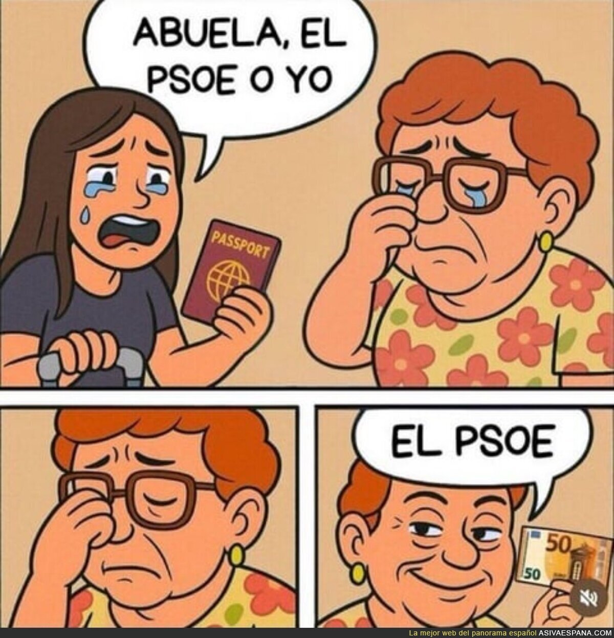 Abuela noooo