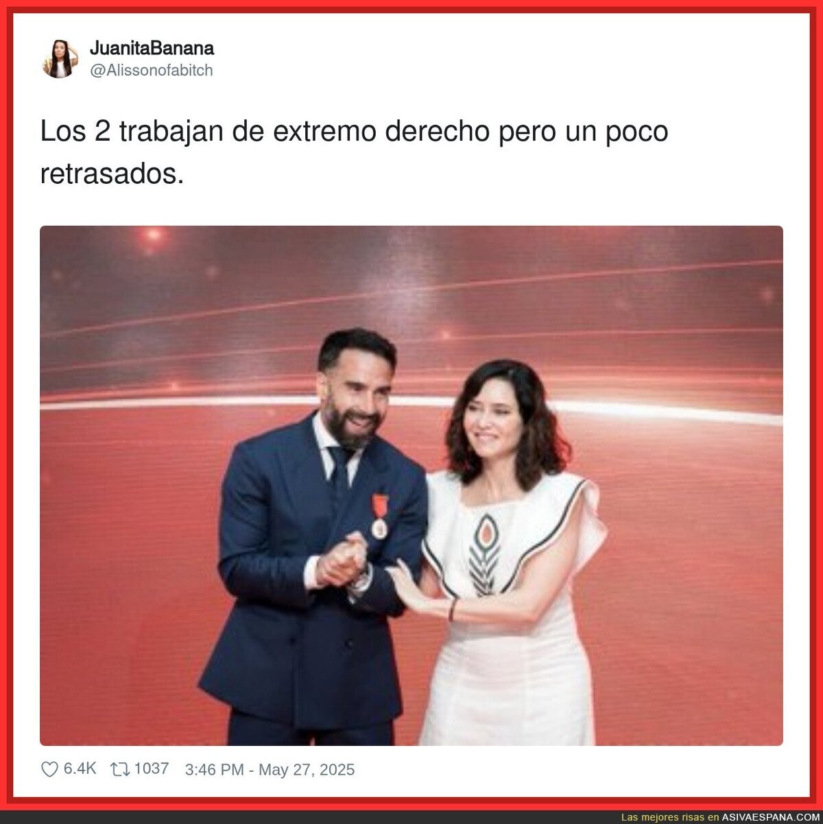 La realidad de Ayuso y Carvajal