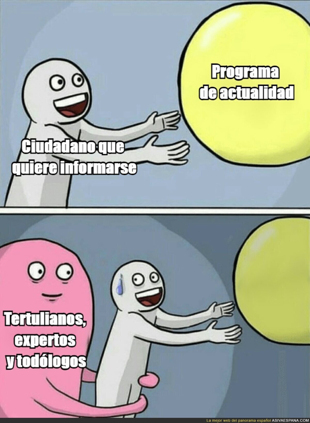 Esto ocurre con casi todos los programas de la tele