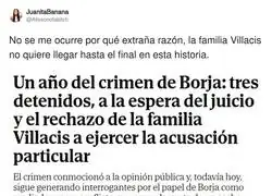 &iquest;Qu&eacute; pasa con la familia Villac&iacute;s?