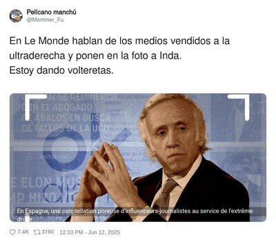 Le Monde señala sin miedo a Eduardo Inda