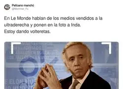 Le Monde se&ntilde;ala sin miedo a Eduardo Inda