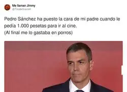 Pedro S&aacute;nchez y su cara de vinagre