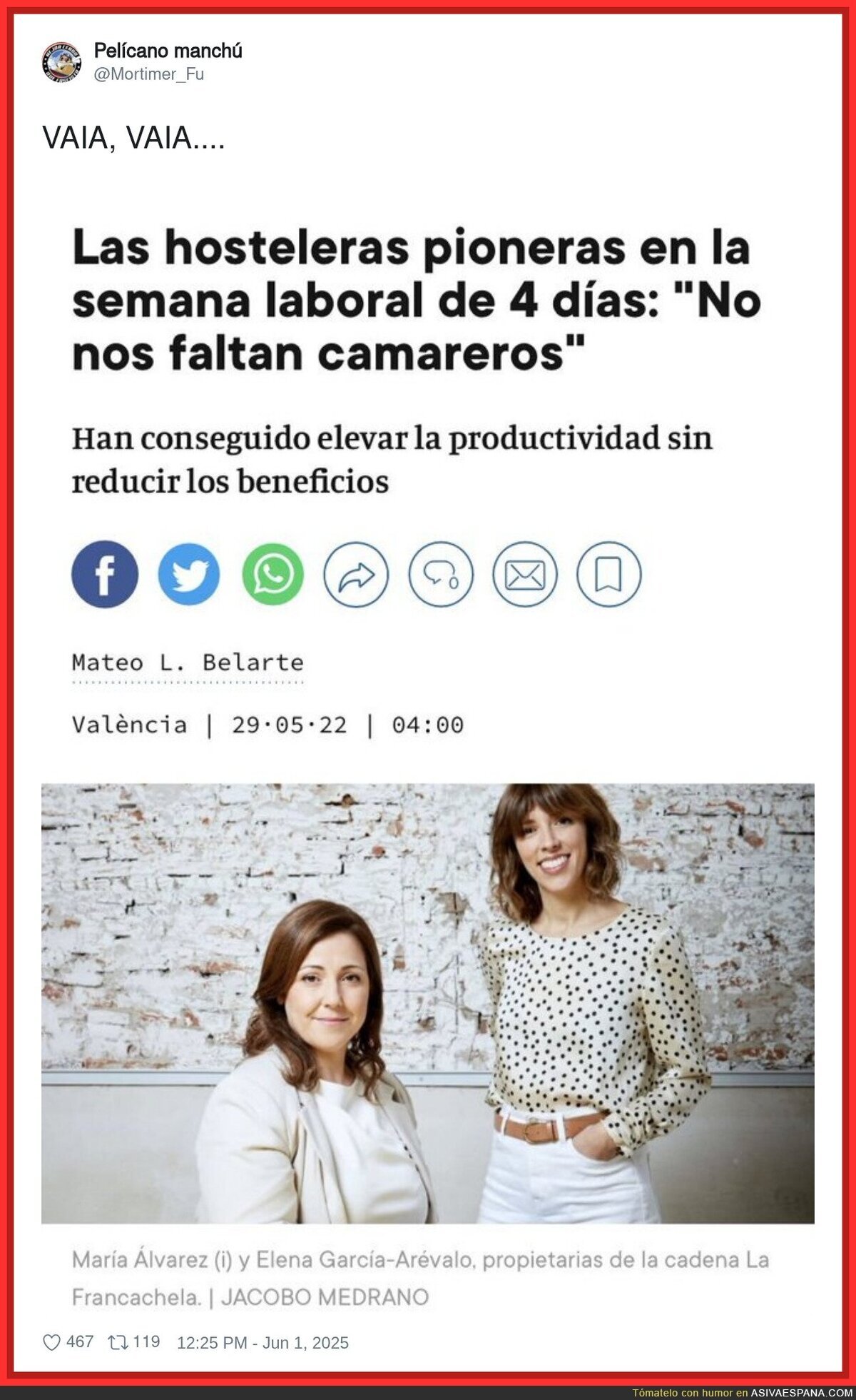 Los hosteleros y sus quejas