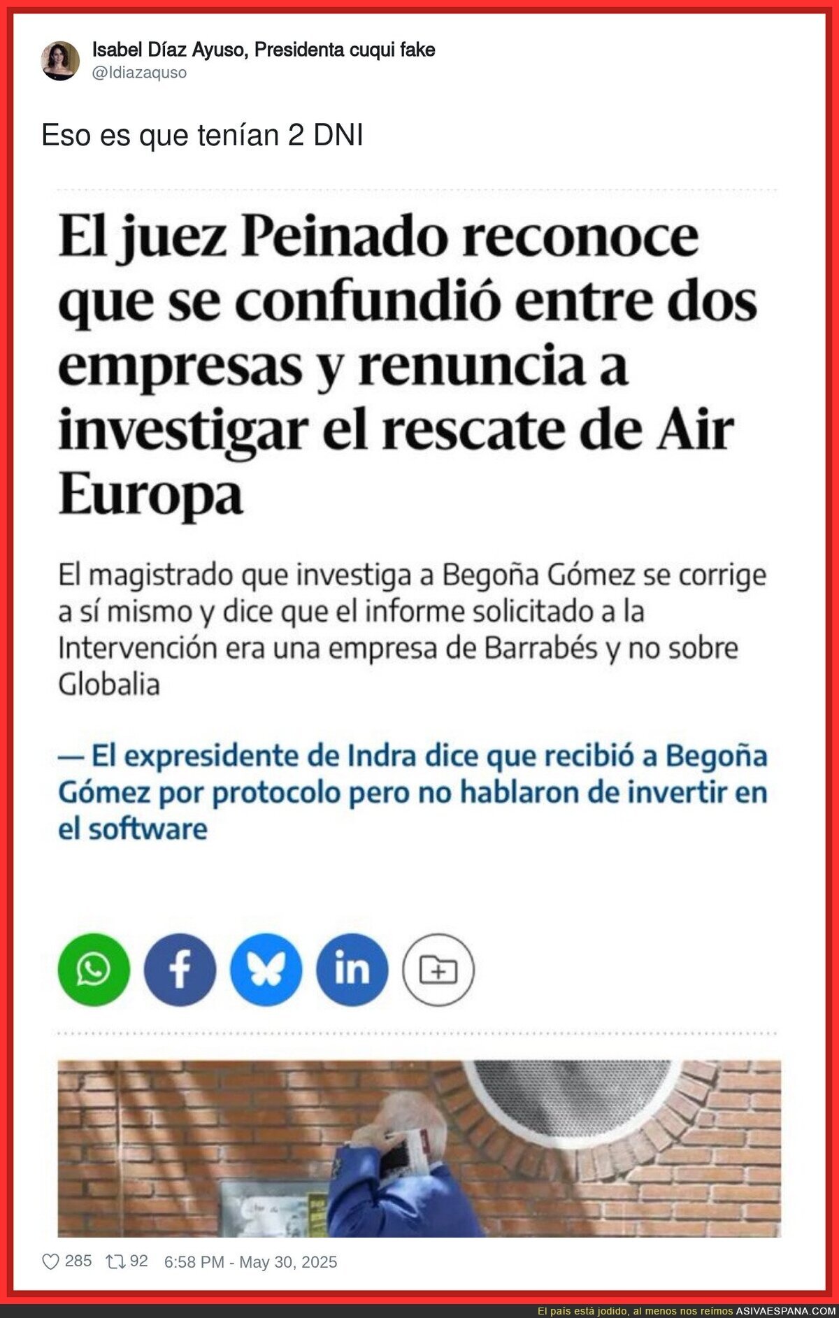 Que coincidencia que un juez siempre se equivoca para el mismo lado