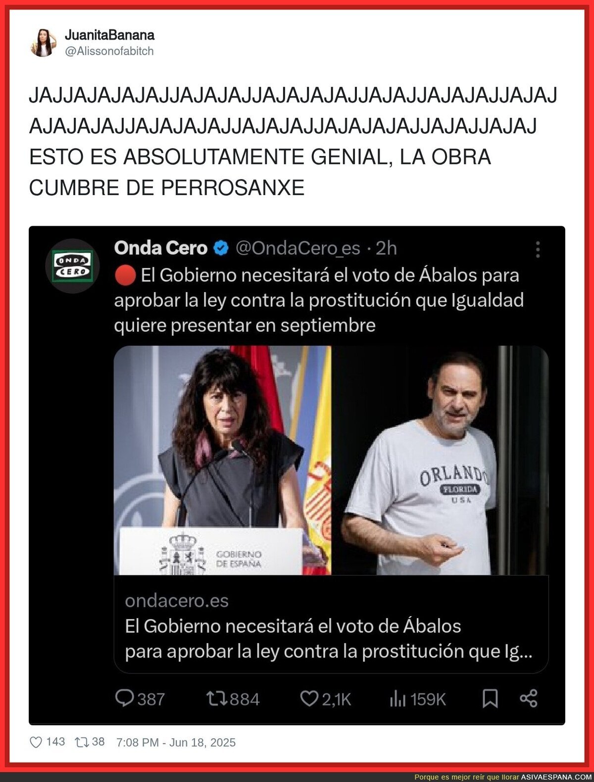 Pedro Sánchez es un genio absoluto