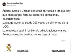 El gran esc&aacute;ndalo con Acciona