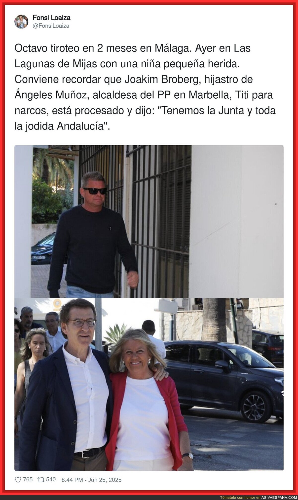 Málaga es un auténtico peligro