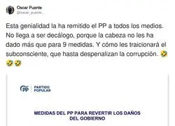 El PP ha perdido la cabeza