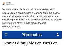 La adicci&oacute;n al f&uacute;tbol desde peque&ntilde;os