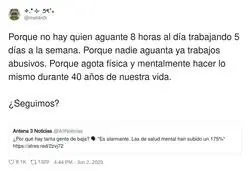 Sobre la gente de baja