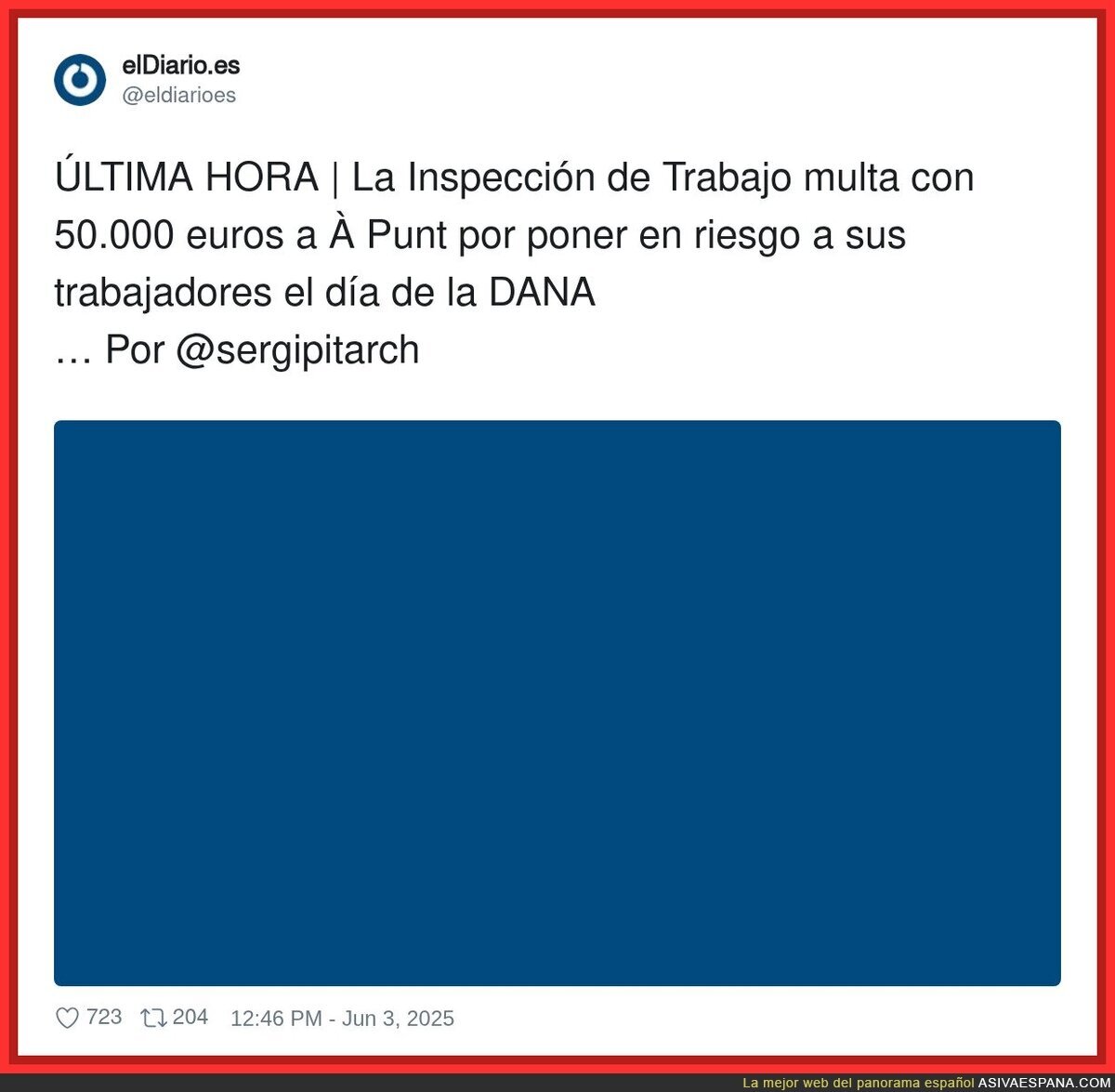 Las imprudencias durante la DANA empiezan a pasar factura