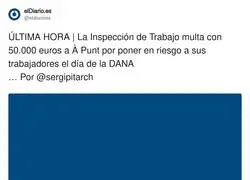 Las imprudencias durante la DANA empiezan a pasar factura
