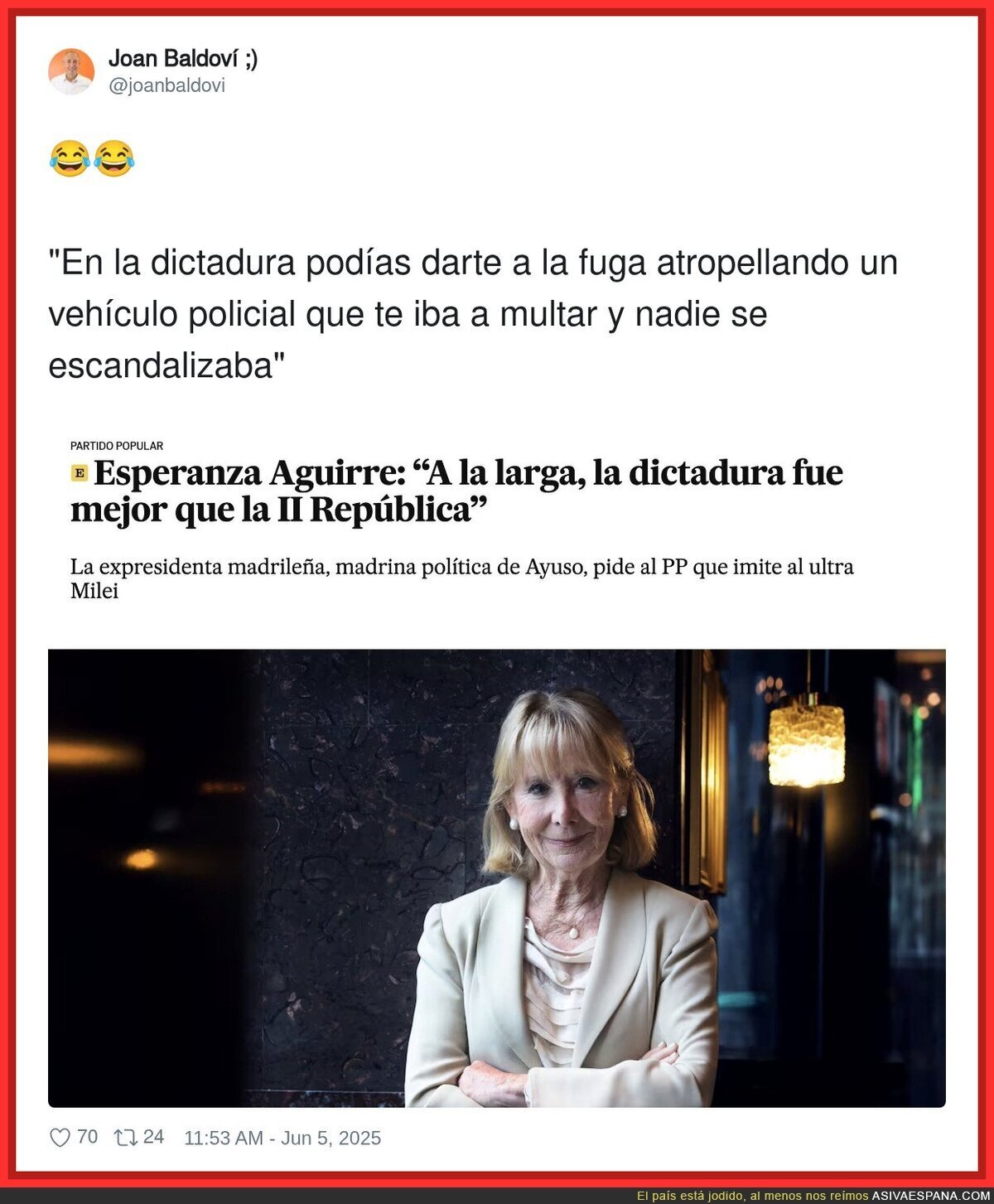 La España que le gusta al PP