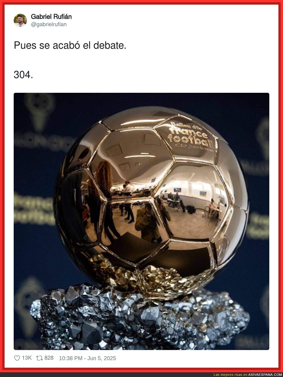El debate por el Balón de Oro que solo existe en Madrid.