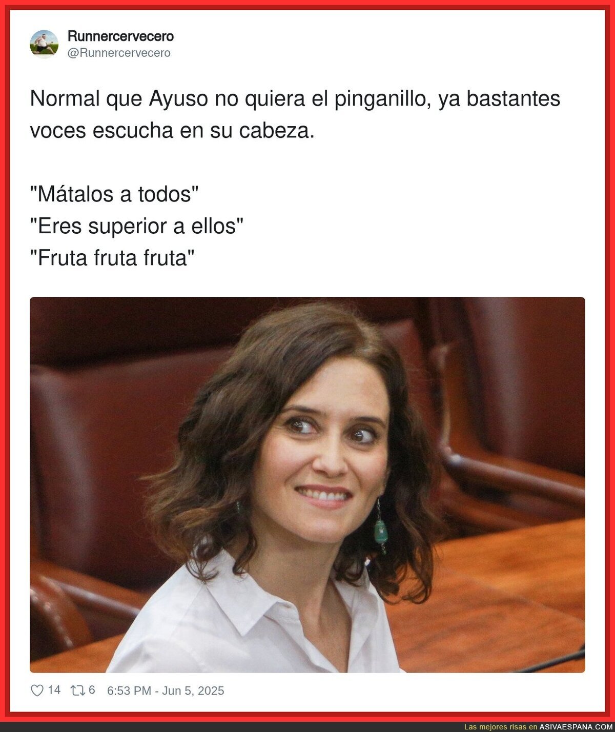Ayuso y sus problemas