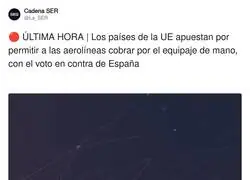 Nos van a cobrar por todo en los viajes en avi&oacute;n