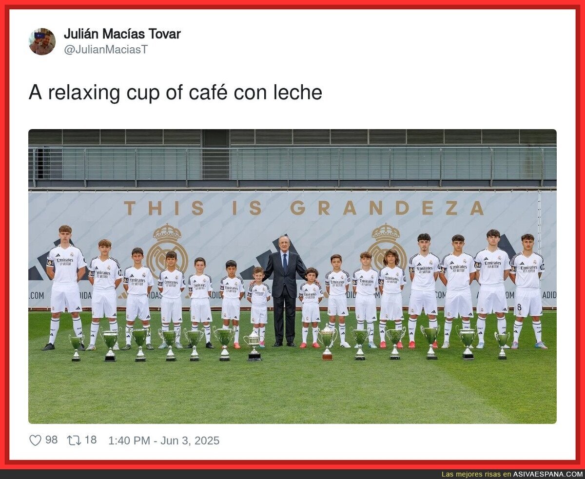 El Real Madrid y su curioso lema con la cantera