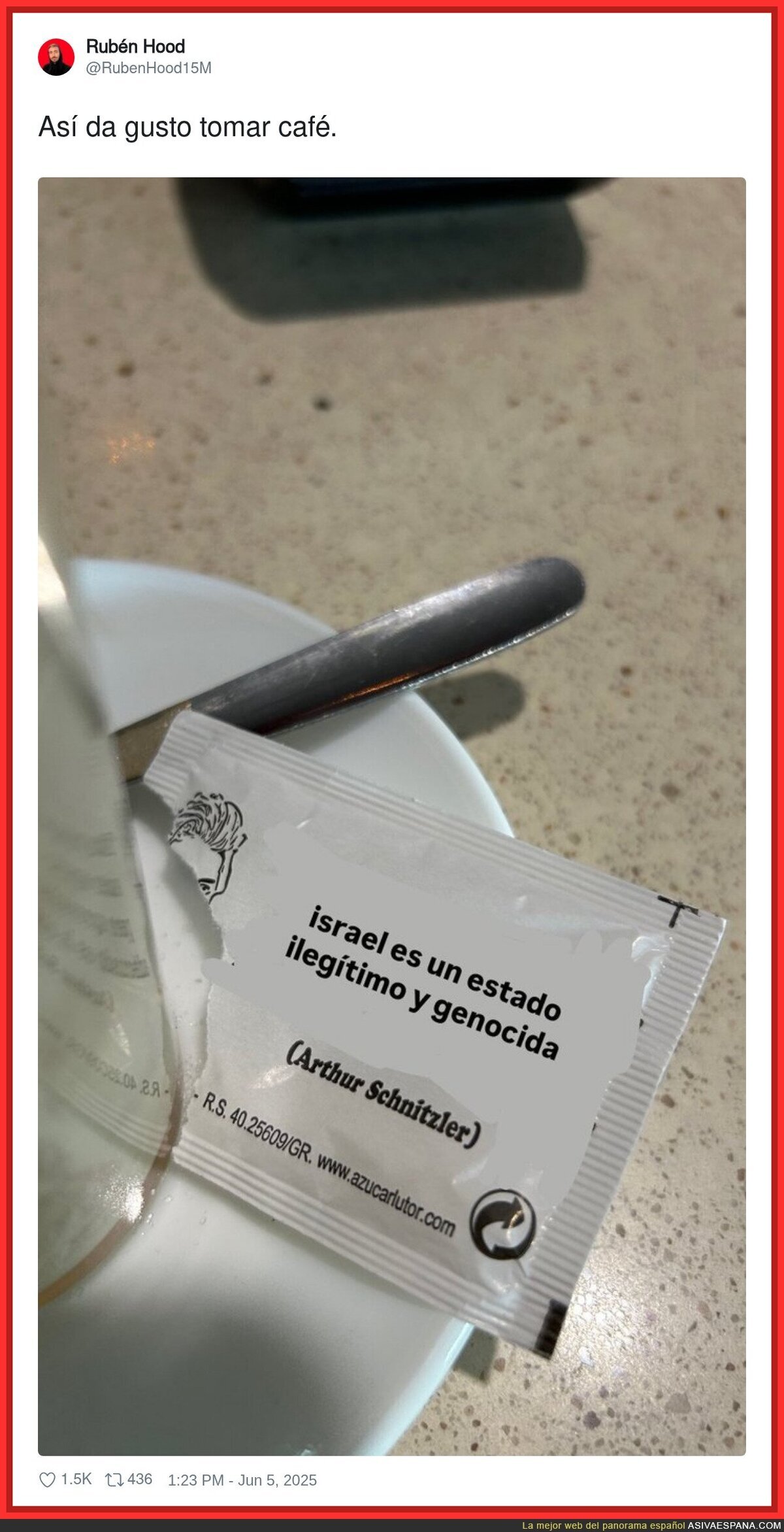 Mensajes claros al tomar café