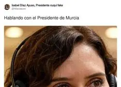 Isabel D&iacute;az Ayuso necesita int&eacute;rprete