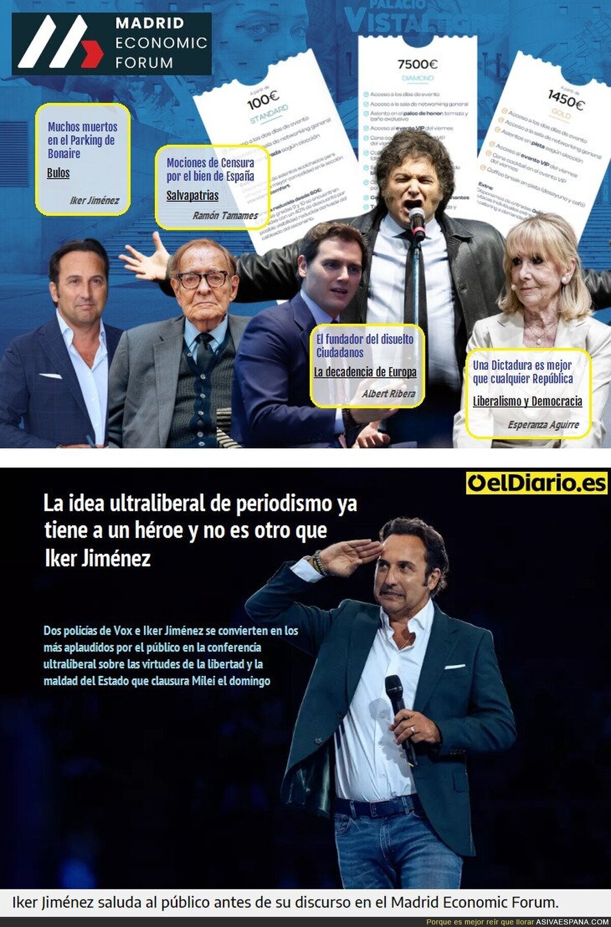 Iker Jimenez periodista estrella del Madrid Economic Forum