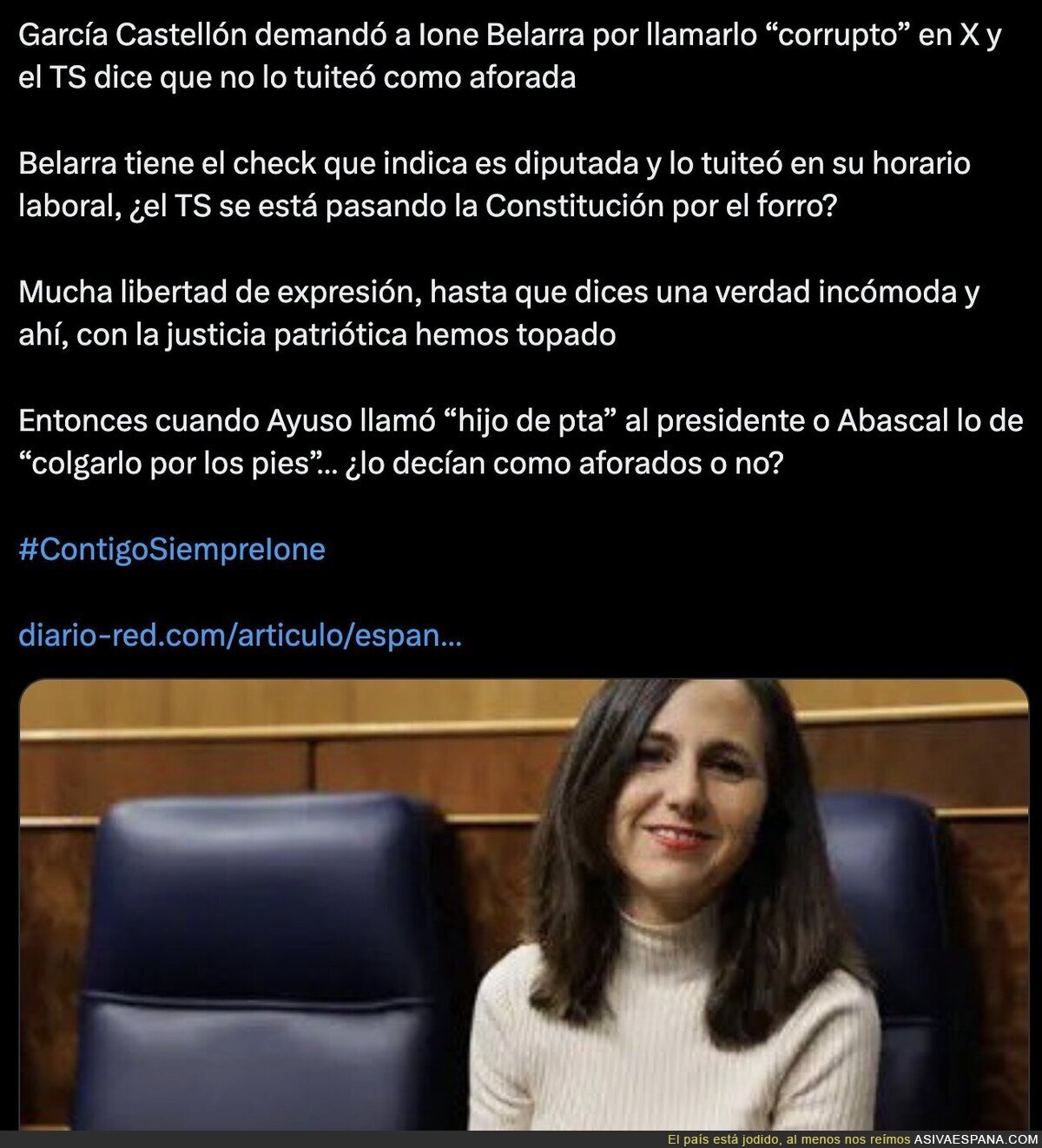 Las leyes no funcionan igual para todos