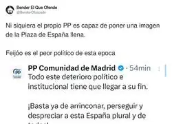 El PP solo puede enga&ntilde;ar a los de su capacidad intelectual