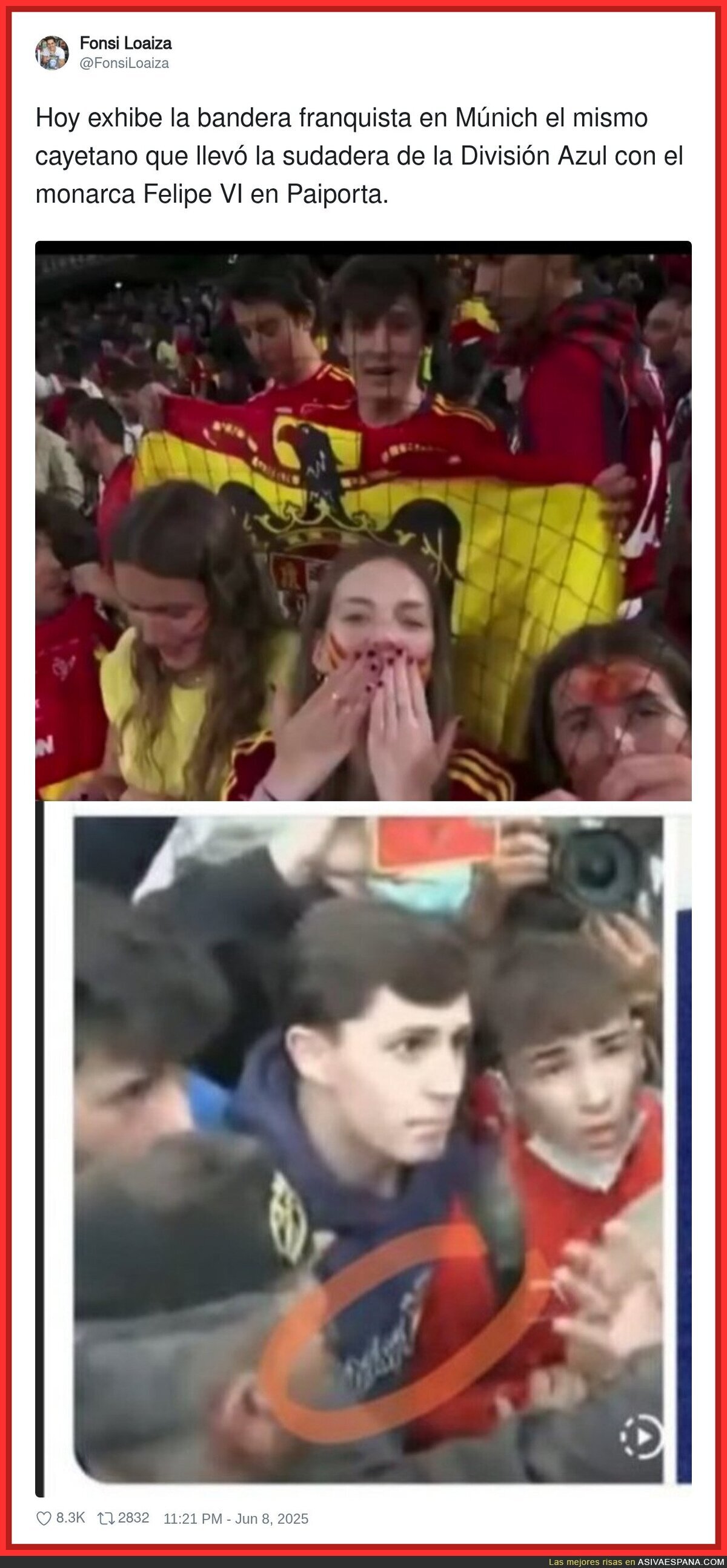El fascista de Munich siempre es el mismo