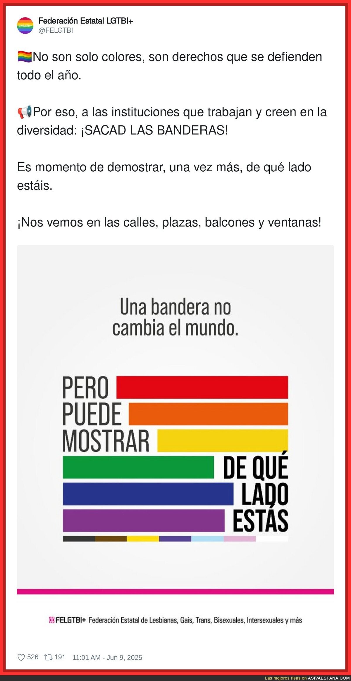 Una bandera que te retrata