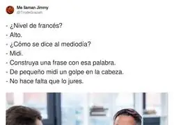 Santiago Abascal y su gran nivel de franc&eacute;s