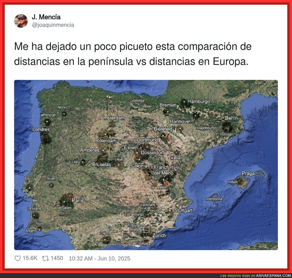 España es muy grande