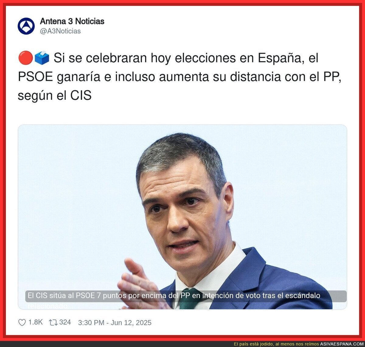 El PSOE ganaría las elecciones pese al ruído mediático de la derecha