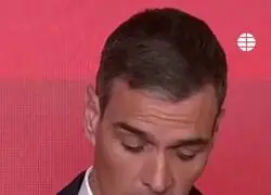 Pedro S&aacute;nchez pide "disculpas y perd&oacute;n" pero no asume ninguna responsabilidad directa: "Convocatoria electoral no va a haber hasta 2027"