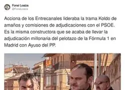 Detr&aacute;s de un esc&aacute;ndalo siempre hay una constructora