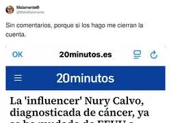 Hay que tener la cara muy dura