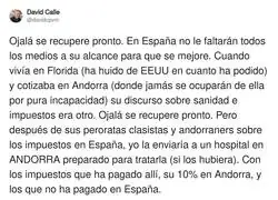 David Calle responde con dureza a la 'influencer' Nury Calvo, diagnosticada con c&aacute;ncer, que se ha mudado de EEUU a Espa&ntilde;a para tratarse