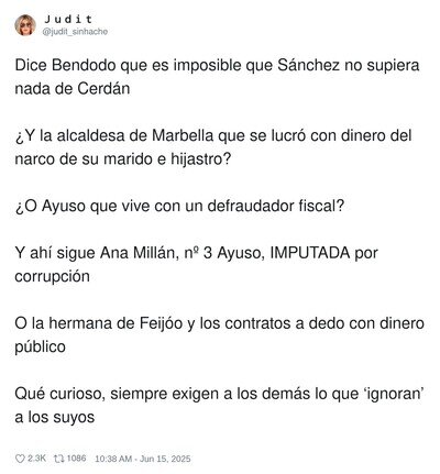 Hablando de gente que no sabe cosas...