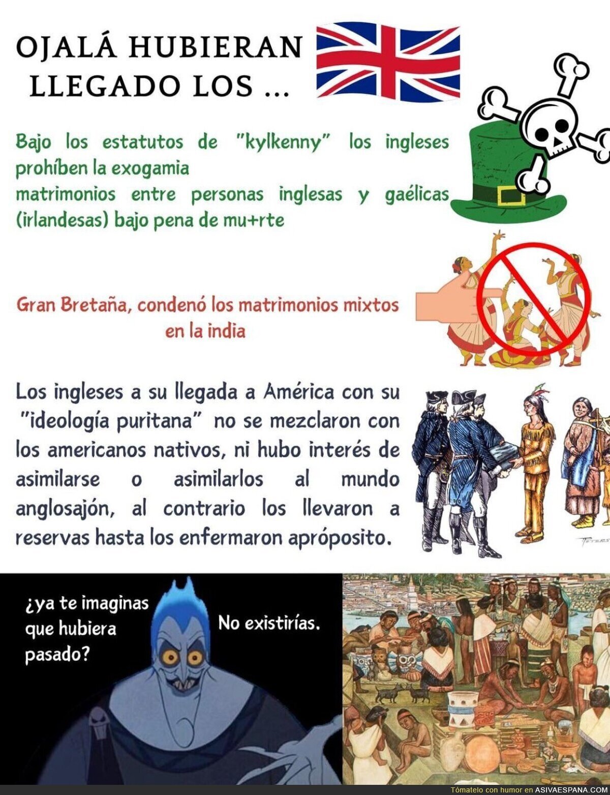 El antiespañolismo de izquierda es producto de la manipulación anglosajona