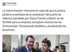 Acciona siempre de por medio