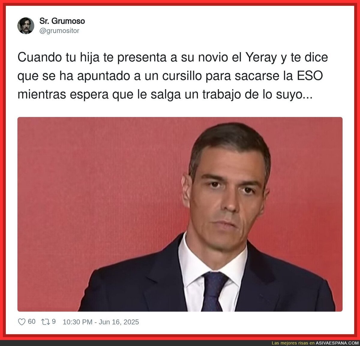 Ese chaval no me gusta