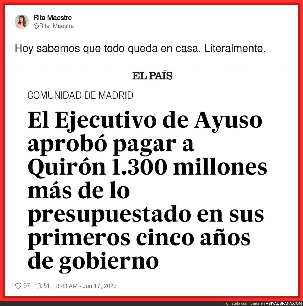 Ayuso tiene todo bien controlado