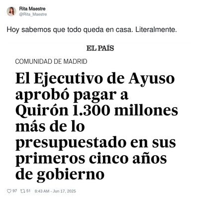 Ayuso tiene todo bien controlado