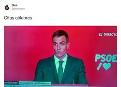 Una cita que pasar&aacute; a la historia