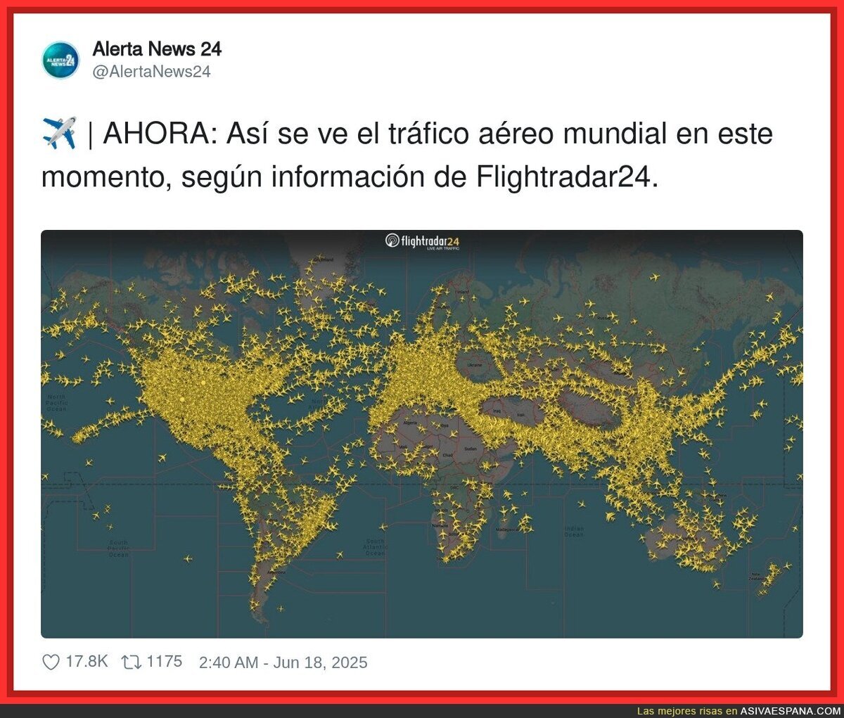 Un mapa que habla por si solo