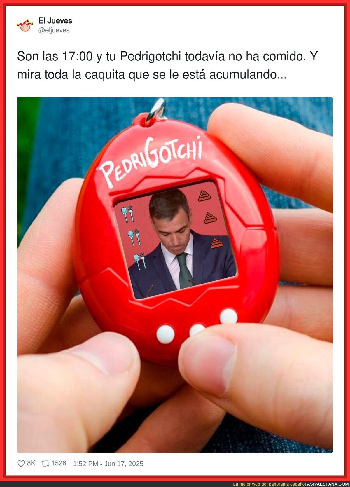 Hay que cuidar a Pedro