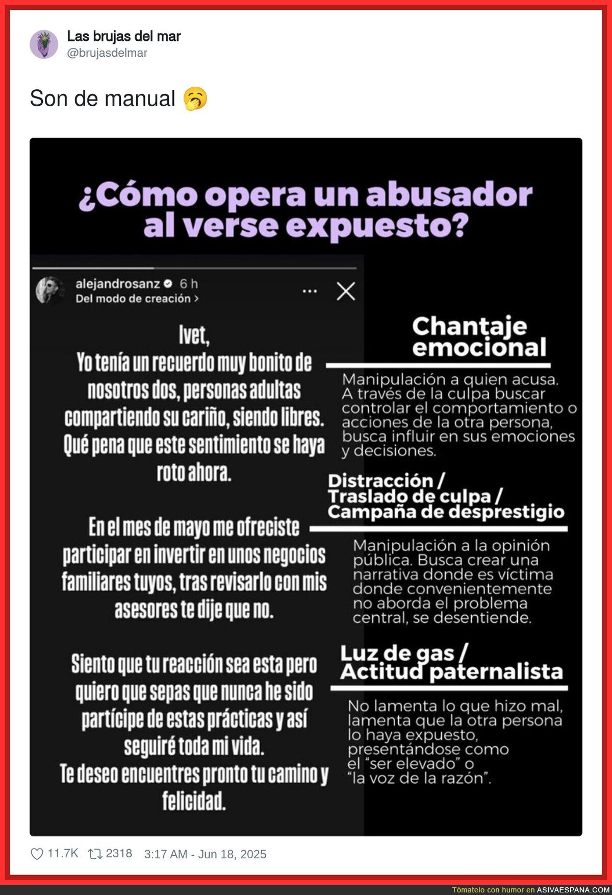Así se ha comportado Alejandro Sanz tras ser acusado por Ivet