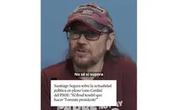 Santiago Segura sobre la actualidad pol&iacute;tica en pleno "caso Cerd&aacute;n" y su similitud con Torrente
