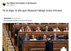 El d&iacute;a que m&aacute;s ha trabajado Santiago Abascal