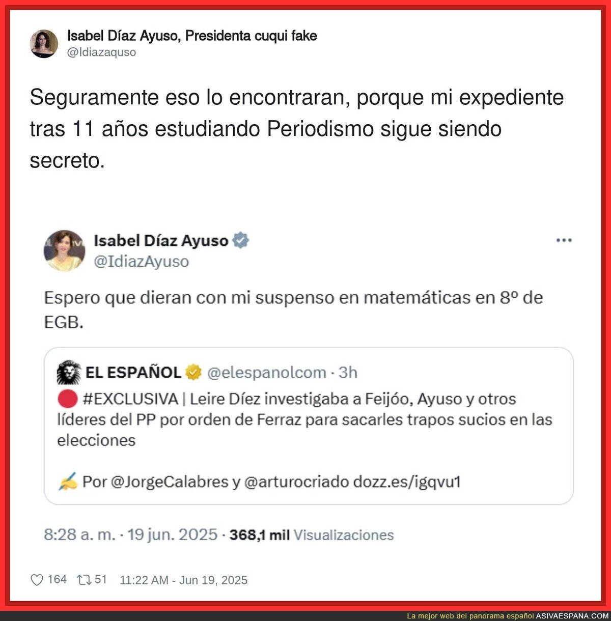 Lo que nunca se encontrará sobre Ayuso