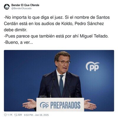 ¿Quién es ese Miguel Tellado del que usted me habla?